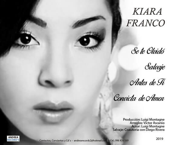 CD Emociones Kiara Franco
